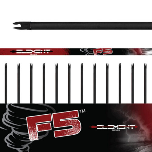F5 Arrows 12 Pk. - Bare Shafts (.001 straightness)